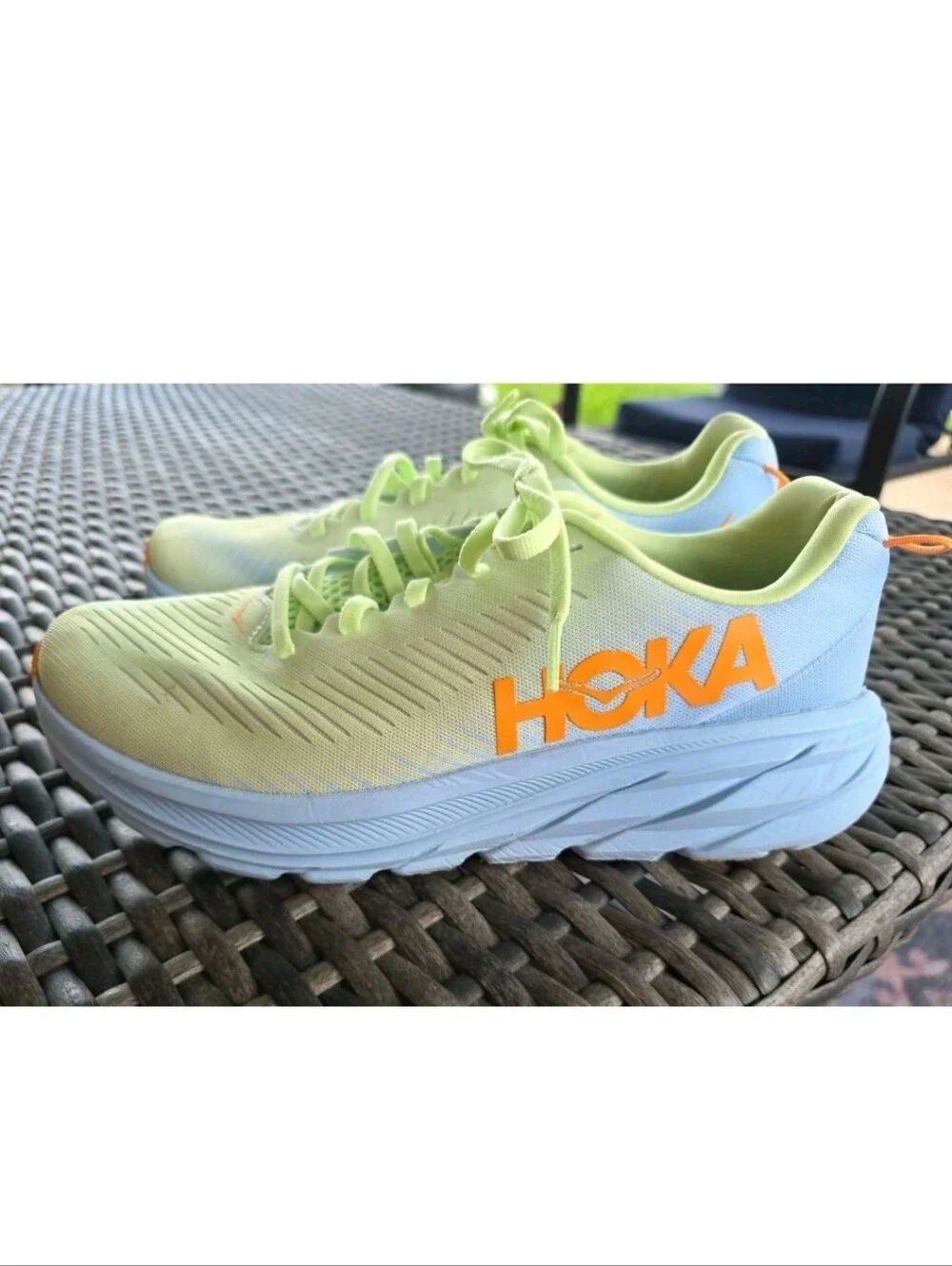 Hoka One W RINCON 3 Women’s 8.5 B Running  Shoe 1119396 BSSNG Euc